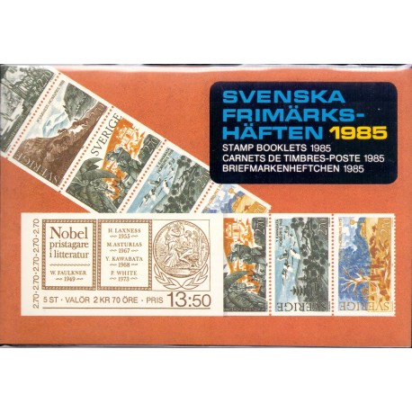 svenska frimärkshäften 1985