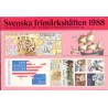 svenska frimärkshäften 1988