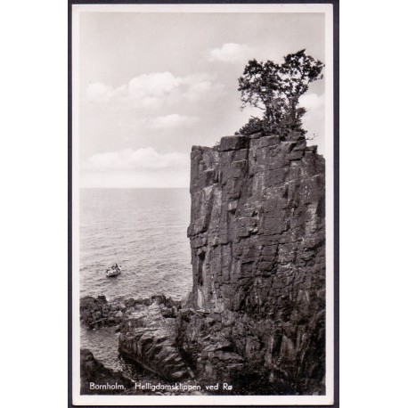 Bornholm. Hellidomsklippen ved Rø, brugt (Colberg 7070)
