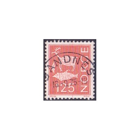 1975. Suppleringsværdi. LUX -Stemplet AFA nr. 711