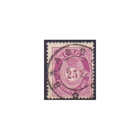 1910. Antiqua. LUX -Stemplet AFA nr. 82