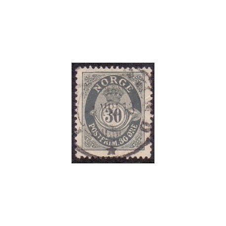 1910. Antiqua. LUX -Stemplet AFA nr. 83