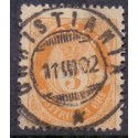 1893-98. Antiqua. LUX -Stemplet AFA nr. 52B