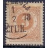 Sverige. 1877. Ringtype 3 Øre. AFA nr. 17B ** postfrisk stemplet FDC st,
