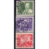Sverige. 1936, Postvæsnets 300 år, 5-15 Øre. tk alle sider AFA 231B-33B **  postfrisk stemplet FDC st,