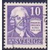 Sverige. 1938, Emanuel Swedenborg 10 Øre, tk. alle sider. AFA nr. 248B **     postfrisk stemplet FDC st,