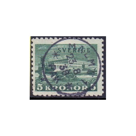 Sverige. 1931. Stockholm slot 5 kr. AFA nr. 216 **   postfrisk stemplet FDC st,