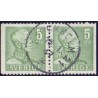 Sverige. 1939-41. Kong Gustav V. 5 Øre. AFA 264Cv & 264Ch **  postfrisk stemplet FDC st,