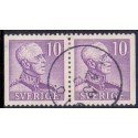 Sverige. 1939-40. Kong Gustav V, 3 sider. AFA nr. 281Cv & 281Ch **   postfrisk stemplet FDC st,
