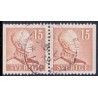Sverige. 1939-41. Kong Gustav V. 15 Øre. AFA 266Cv/Ch **  postfrisk stemplet FDC st,