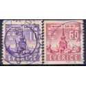 Sverige. 1941. Skansen 50 års jubilæum, AFA nr. 289-90 **    postfrisk stemplet FDC st,