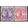 Sverige. 1941. Skansen 50 års jubilæum, AFA nr. 289-90 **    postfrisk stemplet FDC st,