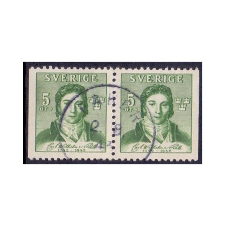 Sverige. 1942. Carl Wilhelm Scheele, AFA nr 301Cv & 301Ch **   postfrisk stemplet FDC st,
