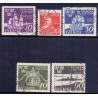 Sverige. 1944. Svenska flottan 10-90 Øre, AFA nr. 312-16 **   postfrisk stemplet FDC st,