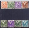 Sverige. 1948. Suppleringsværdier, 5-175 Øre. AFA nr. 338-45 **    postfrisk stemplet FDC st,