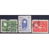 Sverige. 1949. Verdenspostforeningen, 10-30 Øre AFA nr. 357-59 **    postfrisk stemplet FDC st,