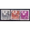 Sverige. 1952. Farve og suppleringsværdier, AFA nr. 375-81 ** (7)   postfrisk stemplet FDC st,