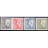 Sverige. 1952. Farve og suppleringsværdier, AFA nr. 375-81 ** (7)   postfrisk stemplet FDC st,