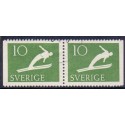 Sverige. 1953. Rigsidrætsforbundet, AFA nr. 385Cv & 385Ch **  postfrisk stemplet FDC st,