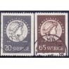 Sverige. 1954. Anne Maria Lenngren, 20-65 Øre, AFA nr. 400-01 **  postfrisk stemplet FDC st,