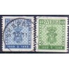 Sverige. 1955. Svenske frimærker 100 år, 25-40 Øre, AFA nr. 408-09 **    postfrisk stemplet FDC st,