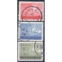 Sverige. 1956. Rideolympiaden i Stockholm 20-45 Øre, AFA nr. 419-21 **  postfrisk stemplet FDC st,