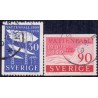 Sverige. 1959. Vandkraftværkerne 50 år. 30-90 Øre. AFA nr. 452-53 **    postfrisk stemplet FDC st,