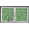 Sverige. 1962. Suppleringsværdi i vandret par. AFA 502Cv/Cn **  postfrisk stemplet FDC st,