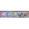 Sverige. 1962. Farveændringer og suppleringsværdier. AFA nr. 495-99 **  postfrisk stemplet FDC st,
