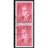 Sverige. 1960. Hjalmar Branting, i lodret par. AFA 471Co/Cn ** postfrisk stemplet FDC st,