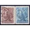 Sverige. 1961. Carl Gustaf Pilos, AFA nr. 477-78 **  postfrisk stemplet FDC st,