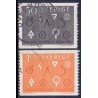 Sverige. 1963. Ingeniørkunst og industri. AFA nr. 512-13 **  postfrisk stemplet FDC st,
