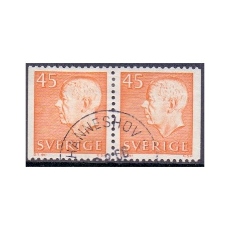 Sverige. 1964. Suppleringsværdier. AFA nr. 533Cv & 533Ch **    postfrisk stemplet FDC st,