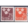 Sverige. 1965. Suppleringsværdier, 2,30-2,85 Kr. AFA nr. 544-45 **     postfrisk stemplet FDC st,
