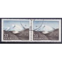 Sverige. 1967. Fjeldlandskab. AFA nr 581Cv & 581Ch  **  postfrisk stemplet FDC st,