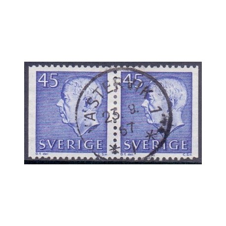 Sverige. 1967. Suppleringsværdier, AFA nr. 592Cv 6 592Ch **    postfrisk stemplet FDC st,