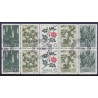 Sverige. 1968. Nordiske vilde blomster, 45 Øre. AFA nr. 611Co-615Cn ** (5 par)       postfrisk stemplet FDC st,