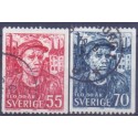 Sverige. 1969. I. L. O. 50 år, 55-70 Øre, AFA nr. 638-39 **     postfrisk stemplet FDC st,
