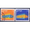 Sverige. 1969. Europamærker / CEPT, 70 Øre-1 kr, AFA nr. 640-41 **     postfrisk stemplet FDC st,