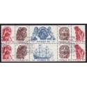 Sverige. 1969. Wasa regalskib, AFA nr. 650Co-654Cn ** (5)    postfrisk stemplet FDC st,