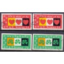 Sverige. 1970. FN 25 års jubilæum, 55-70 Øre. AFA nr. 696-97A  ** (4)    postfrisk stemplet FDC st,