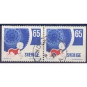 Sverige. 1971. Trafiksikkerhed. AFA nr. 728Cv & 728Ch ** postfrisk stemplet FDC st,