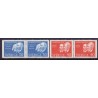 Sverige. 1964. Nobelpristagere 1904. AFA nr. 535Cv-536Ch ** (2)     postfrisk stemplet FDC st,