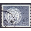 Sverige. 1972. Møntmotiv 6 kr, ALM papir, AFA nr. 758uF **    postfrisk stemplet FDC st,