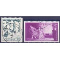 Sverige. 1973. Kgl. Teater 200 år. 75 Øre-1 kr. AFA nr. 796-97 **   postfrisk stemplet FDC st,
