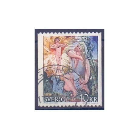 Sverige. 1973. Maleriet Gåslisa, AFA nr. 838 **    postfrisk stemplet FDC st,
