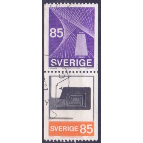 Sverige. 1974 Svensk tekstil og konfektion, i parstykke. AFA nr. 868-69 **    postfrisk stemplet FDC st,