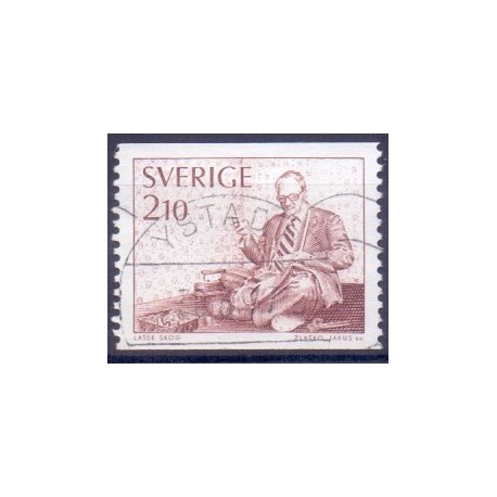 Sverige. 1977. Skræder. 2,10 kr. AFA nr. 980 **  postfrisk stemplet FDC st,