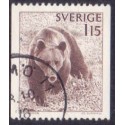 Sverige. 1978. Bjørn, 1,15 kr. AFA nr. 1020 **   postfrisk stemplet FDC st,