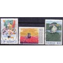 Sverige. 1978. Berømte malere 90 Øre-4,50 kr. AFA nr. 1041-43 **   postfrisk stemplet FDC st,